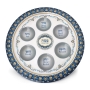 Floral Passover Seder Plate - Choice of Color  - 1