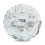 Light Marble Design Glass Passover Seder Plate - Embedded Cups - 1