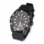 Adi All-Black Analog Army Watch with Line Markers - 1