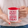 Barbara Shaw Mug - I'm Not Bossy I Just Have Better Ideas  - 4
