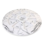 Bamboo Rosh Hashanah Seder Plate with Marble Design - 2