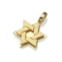 Yaniv Fine Jewelry 18K Gold Bat Mitzvah Star of David Pendant (Variety of Colors) - 2