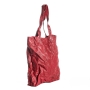 Bilha Bags Crushed Leather Tote Bag – Cherry Red - 1