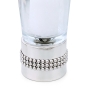 Bier Judaica 925 Sterling Silver Handcrafted Dual Travel Shabbat Candlesticks With Pearl Design - 5