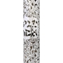 Bier Judaica 925 Sterling Silver Handcrafted Megillah Case With Leaves Design (Clear) - 2