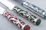 Bier Judaica Colorful Floral Challah Knife  - 3