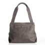 Bilha Bags Victory Tote Leather Bag – Charcoal - 2