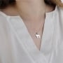 Classic Sterling Silver Chai Necklace - 2