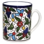 2 Hand-painted Armenian Ceramic Coffee Mugs - 3