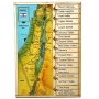 Interactive Land of Israel Map (Colored) - 2