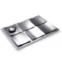 Dune Seder Plate By Laura Cowan (Stainless Steel & Anodized Aluminum) - 3
