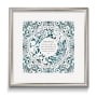 David Fisher Laser Cut Paper Bilingual Home Blessing - Seven Species (Choice of Colors) - 1