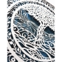 David Fisher Tree of Life Round Papercut - 7
