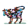 David Gerstein Shalva Cow Free Standing Sculpture  - 2