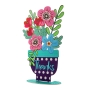 Dorit Judaica Freestanding Flower Vase Sculpture – Thank You - 2