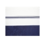 Eretz Judaica Wool "Ramat Gan" Tallit Prayer Shawl Set - Navy Stripes - 5