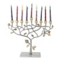 Yair Emanuel Hanukkah Menorah – Pomegranate Tree (Includes a bonus Hanukkah blessings booklet) - 4