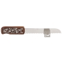 Yair Emanuel Pomegranate Challah Knife with Blessing – Variety of Colors  - 5