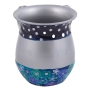 Yair Emanuel Floral Washing Cup – Blue - 1