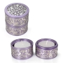 Personalized Travel Shabbat Candle Holders from Yair Emanuel - 8