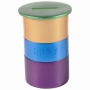 Yair Emanuel Anodized Aluminum Tzedakah (Charity) Box - Variety of Colors - 5