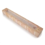 Extra Large Red Jerusalem Stone Mezuzah Case With Western Wall Design - 3