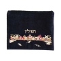  Yair Emanuel Velvet Embroidered Tallit and Tefillin Bag Set - Golden Jerusalem - 3