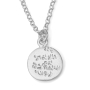 Soulmate: Solid Sculpted Sterling Silver Kabbalah Necklace - 3