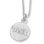 Wealth: Solid Sculpted Sterling Silver Pendant - 1