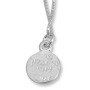 Chai: Solid Sculpted Sterling Silver Pendant Necklace - 2
