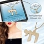 Trust in the Lord Gift Box With 14K Yellow Gold Chai Necklace - Add a Personalized Message For Someone Special!!! - 2