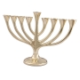 Classic Hanukkah Menorah 2023 With Modern Tree Motif - 2