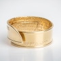 Handmade 18K Gold-Plated Eshet Chayil Adjustable Ring (Proverbs 31) - 2