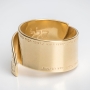 Stunning Handcrafted 18K Gold-Plated Adjustable Ring With Ana BeKoach Prayer - 2