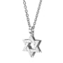 Yaniv Fine Jewelry Unisex 18K Gold Star of David Pendant (Variety of Colors) - 3