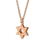 Yaniv Fine Jewelry Unisex 18K Gold Star of David Pendant (Variety of Colors) - 7