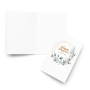 Happy Passover Greeting Card - Green and Gold  - 3