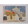  Rokach Synagogue. Artist: Nahum Gutman. Signed & Numbered Limited Edition Lithograph - 1