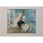  The White Horseman. Artist: Nahum Gutman. Signed & Numbered Limited Edition Lithograph - 2