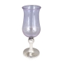 Handcrafted Light Purple Glass Kiddush Cup - 1