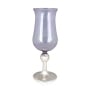 Handcrafted Light Purple Glass Kiddush Cup - 2