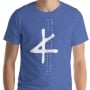 Hebrew Alphabet Unisex T-Shirt - Ancient and Modern Script - 1