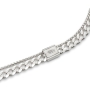 925 Sterling Silver Men's Bracelet with Hineni Pendant - 5