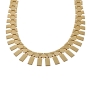 Hagar Satat Gold Plated Geometric Choker Necklace - 1