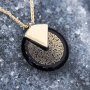 "I Love You" In 120 Languages: Onyx Stone Micro-Inscribed With 24K Gold - 2