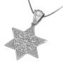 Star of David Jerusalem 14K Gold and Diamond Necklace - 5
