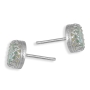 Moriah Jewelry Roman Glass and 925 Sterling Silver Stud Earrings - 2
