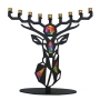 Iris Design Israeli Deer Hanukkah Menorah - 6