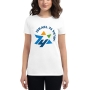 Israel 74 100% Cotton Women's T-Shirt - 4