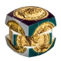 Israel Museum Roman Gold Coins Rubik's Cube (Green and Purple) - 2